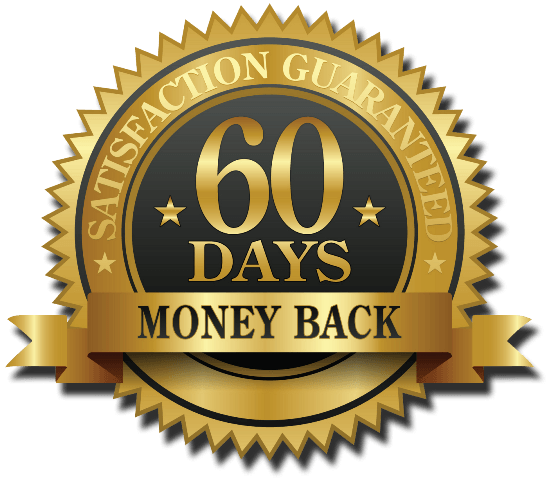 60-Day Money Back Guarantee Badge